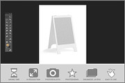 A-board Pavement Sign Ooh Mockup, a Product Mockup by Bruno's Shop (Thumbnail 2 of 3)