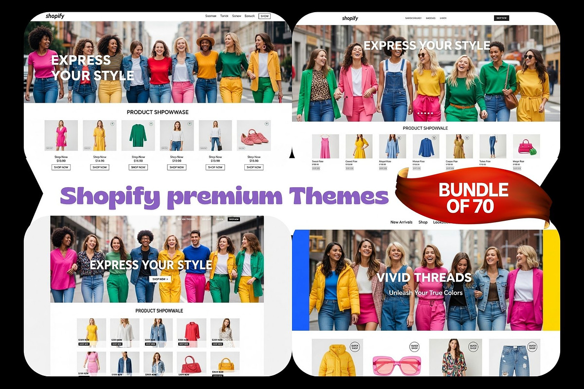 Shopify Premium Themes Bundle 70, a Shopify Template by Crox Studio | Digital (Photo 44 of 59)