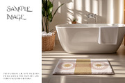 Bath Mat Mockups, a Household Mockup by mock-ups (Thumbnail 8 of 11)