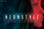 NEON STYLE Flyer Template, a Flyer Template by OVNI-TEMPLATES (Thumbnail 4 of 5)