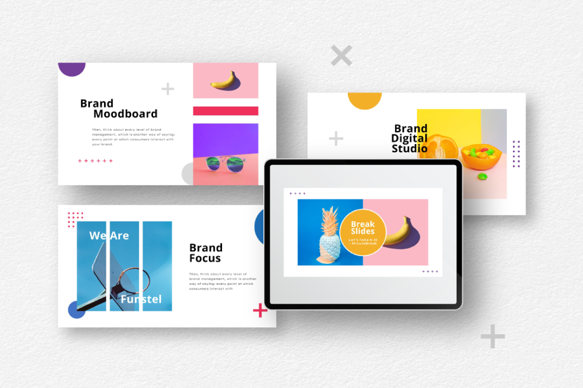 Funstel Powerpoint Template, a Presentation Template by Inkofert (Photo 2 of 12)