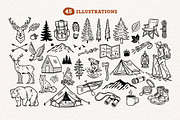 Hand-drawn Outdoor Illustrations, an Object Illustration by cd-design.co (Thumbnail 2 of 8)