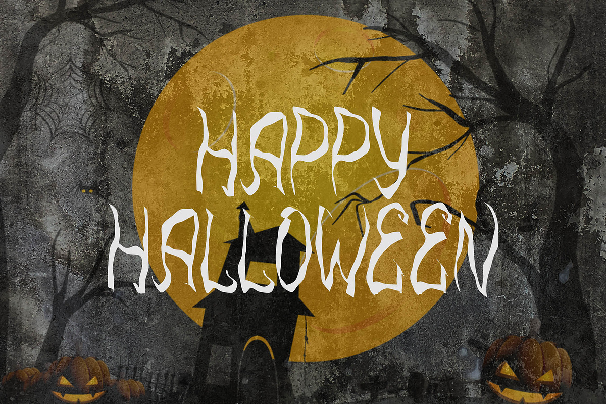 Ghost Day - Halloween Horror Font, a Font by NTC Graphic (Photo 6 of 8)