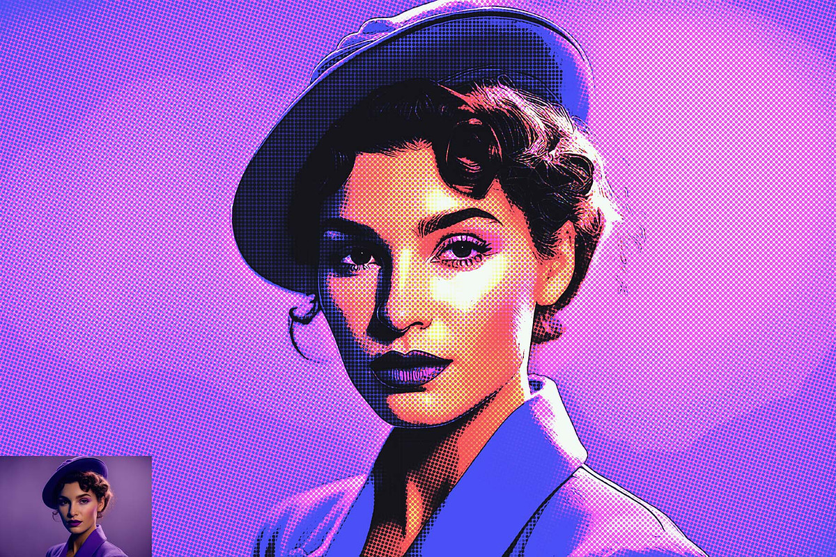 Comic Cartoon Photoshop action, an Action Add-On by Photoshop Action (Photo 7 of 8)