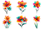 Whimsical Spring Daffodil Flower, an Illustration by Designking (Thumbnail 4 of 5)