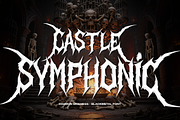 Daemon Sickness | Black Metal Font, a Blackletter Font by Denustudios (Thumbnail 5 of 12)