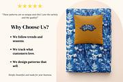 Cyanotype Floral Seamless Patterns, a Pattern Graphic by Ninterints (Thumbnail 3 of 18)