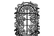 50 Floral French Window Ornament, a Decorative Illustration by Amazin_art (Thumbnail 15 of 24)