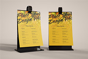 Table Tent Card Mockup, an Advertising Mockup by Muhazdinata (Thumbnail 10 of 11)