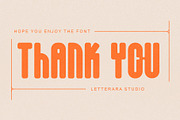 Woofie Koofie - Groovy Font, a Sans Serif Font by Letterara (Thumbnail 15 of 15)