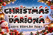 Christmas Cute Bundle, a Handwritten Font by Yoga Letter (Thumbnail 2 of 18)