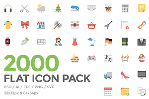 Squid Ink Flat Icon Pack