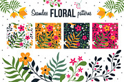 Seamless Floral patterns, a Pattern Graphic by The Odd Seed (Thumbnail 9 of 9)