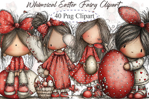 Whimsical Easter Fairy, an Illustration by designcity5