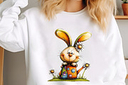 Whimsical Spring Daisy Flower Clipar, an Illustration by designcity5 (Thumbnail 3 of 5)