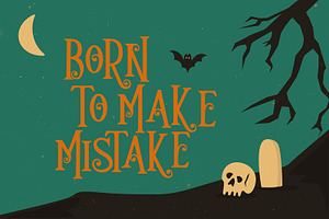 Hallowedon - Scary Typeface