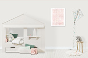 Kids Room Wall/Frame Mock Up 17, a Print Template by Whimsicality (Thumbnail 4 of 6)
