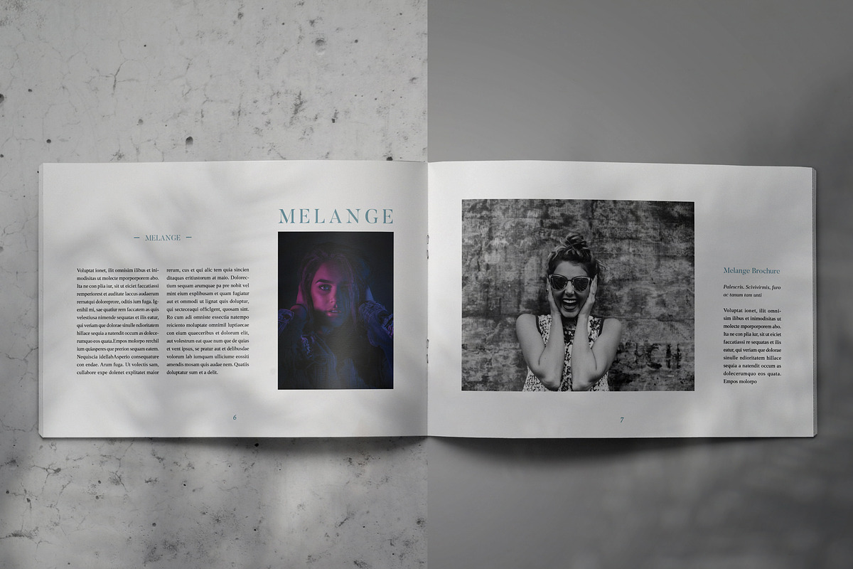 MELANGE - Brochure Lookbook Template, a Brochure Template by Indotitas (Photo 4 of 9)