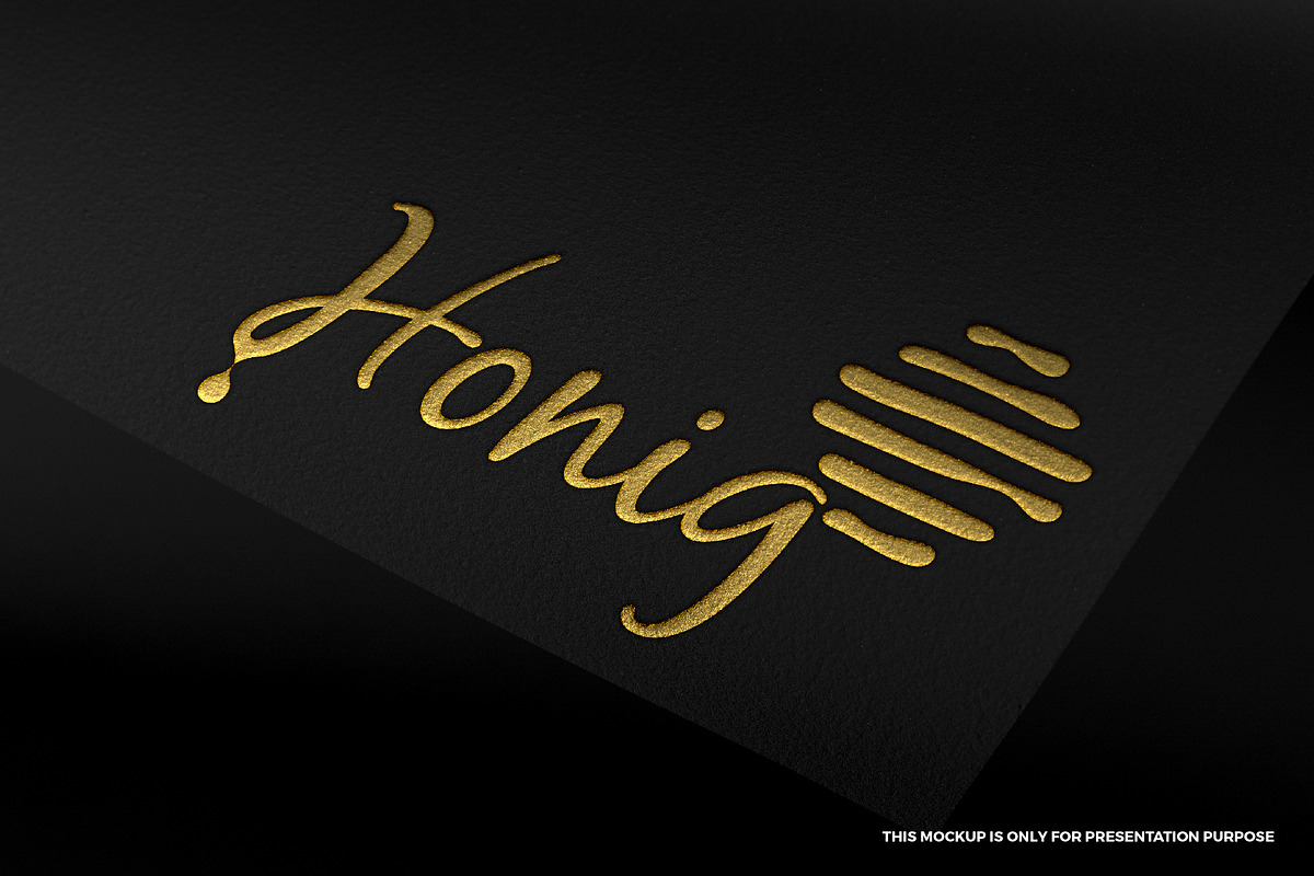 Honey logo design, a Branding & Logo Template by MuzaInspires (Photo 4 of 6)