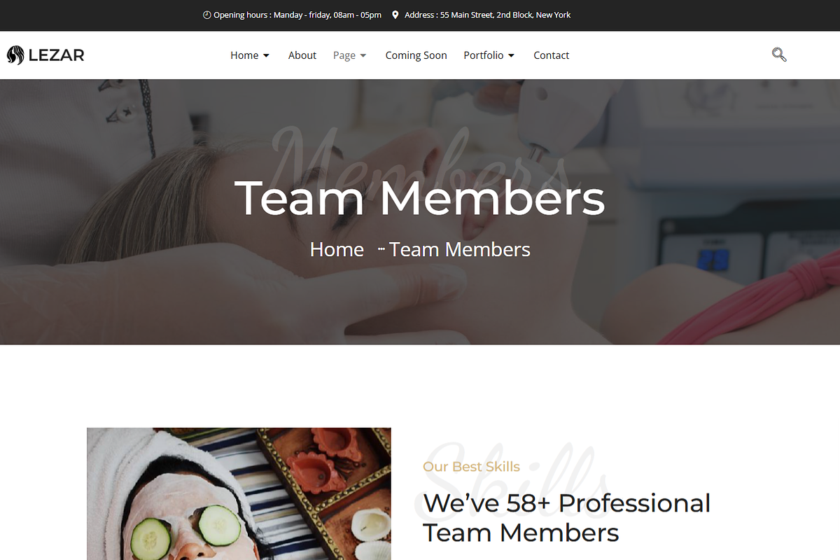 Beauty Salon Spa Elementor Kit, a Landing Page Template by MasterDesigns (Photo 5 of 9)