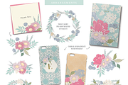 Floral & Pattern Design Set, a Pattern Graphic by Emily Spadoni (Thumbnail 13 of 17)