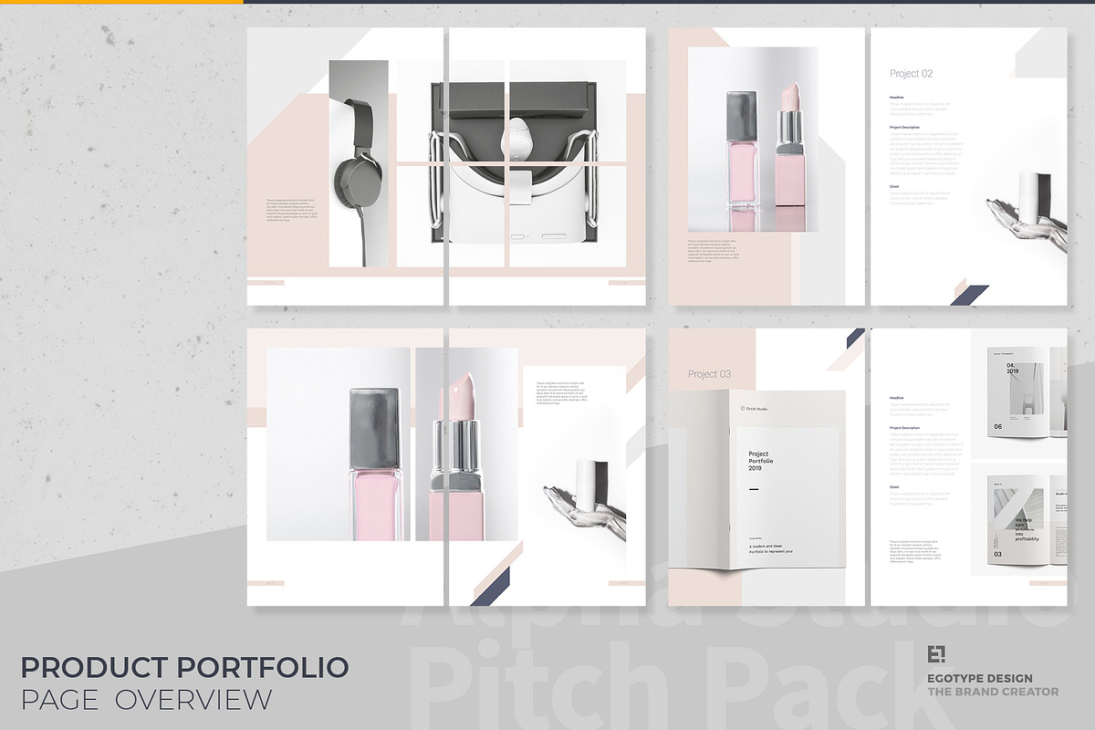 Calm Portfolio, a Brochure Template by Egotype (Photo 5 of 20)