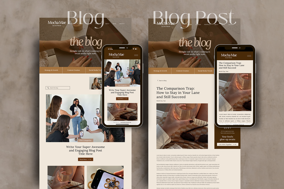 Showit Website Social Media Manager, a Squarespace Template by Warmsoulgallery (Photo 7 of 10)