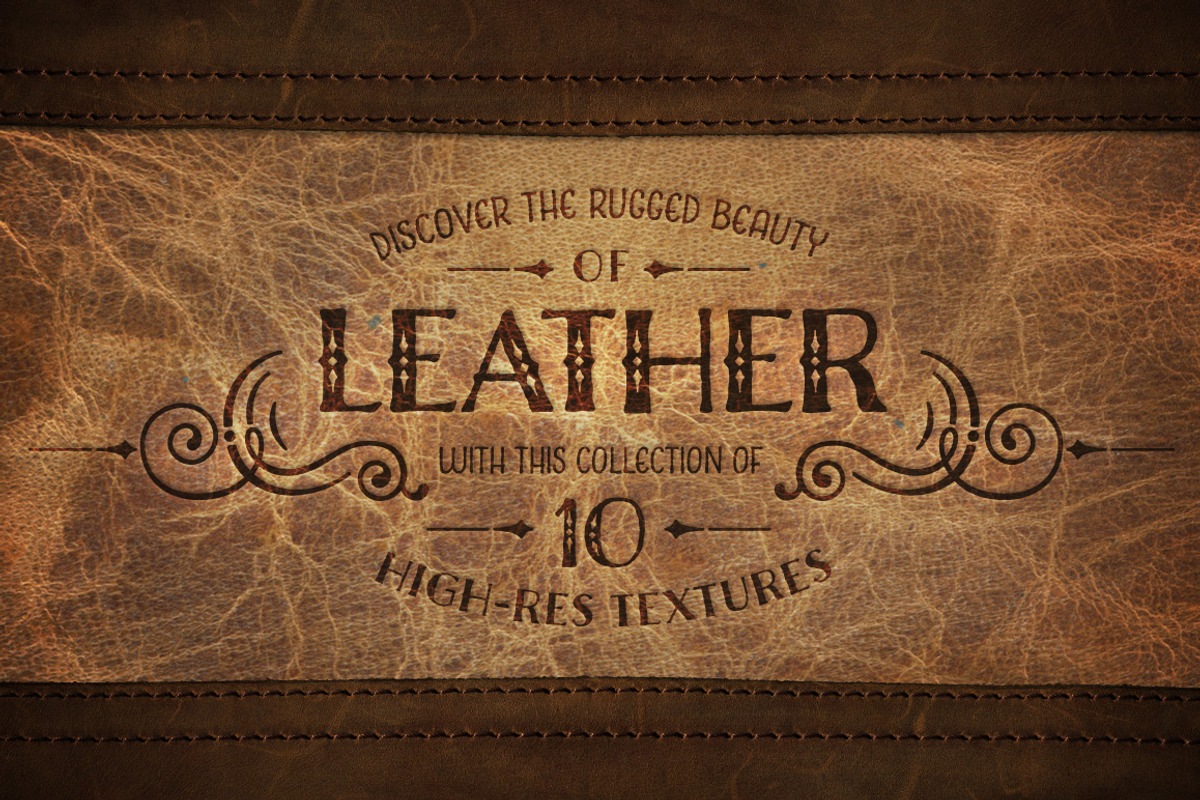 Leather Love - 10 Leather Textures preview 2