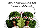 Valentine Crochet PNG Bundle, a Graphic by one-touch (Thumbnail 24 of 24)