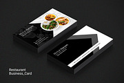 Restaurant Business Card, a Business Card Template by AfzaalGraphics (Thumbnail 2 of 2)