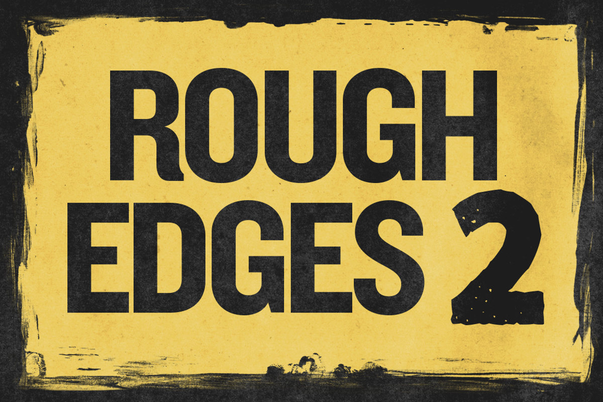 ROUGH EDGES 2, a Texture Graphic by JIMMY BREEN (Photo 1 of 5)