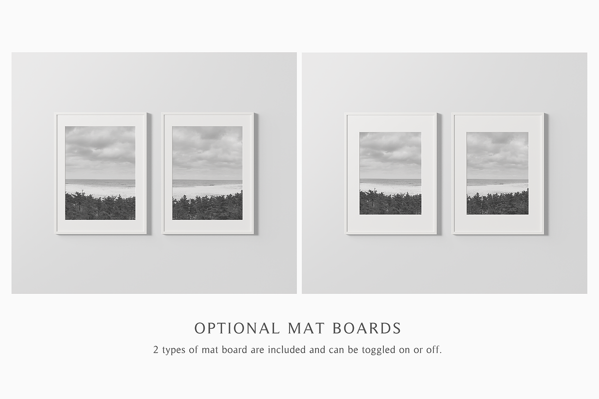 3x4 Portrait, 2 Frame Mockup, a Household Mockup by Lelu Art Design (Photo 11 of 11)