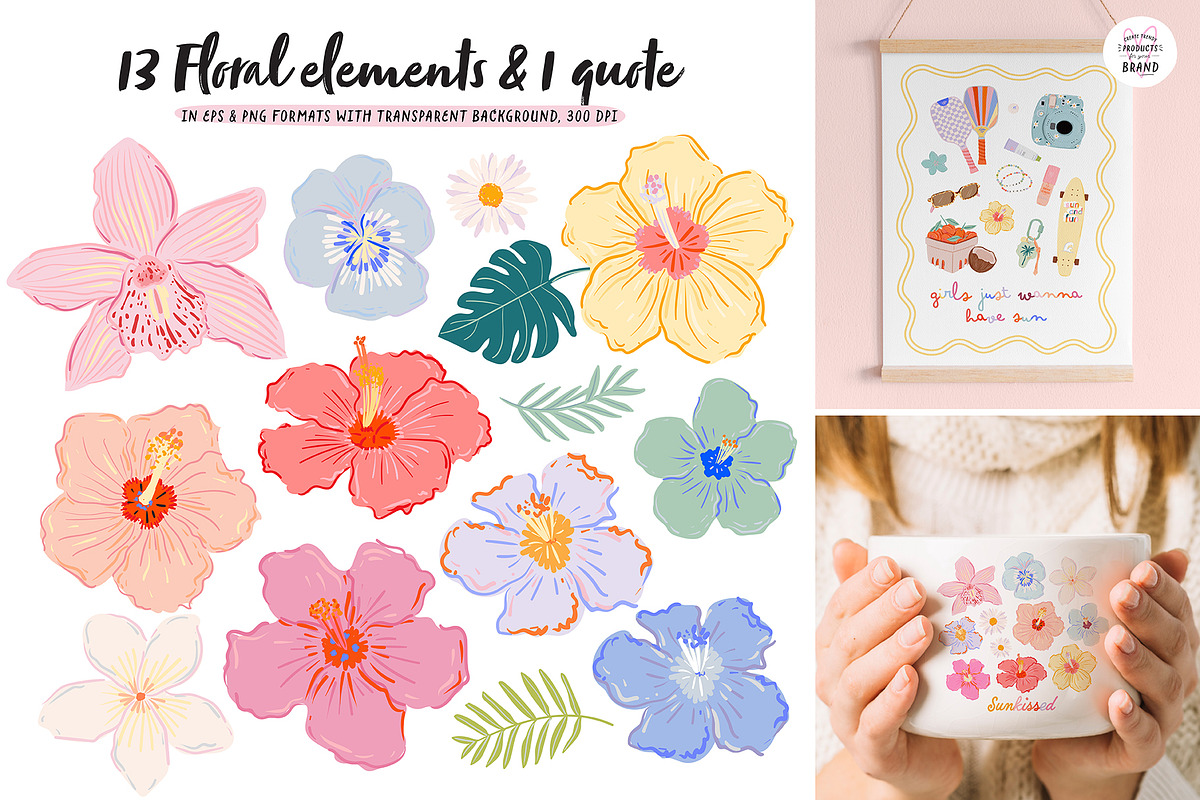 Cute Girly Clipart Bundle, an Object Graphic by Ruslana Lubenets (Photo 42 of 51)