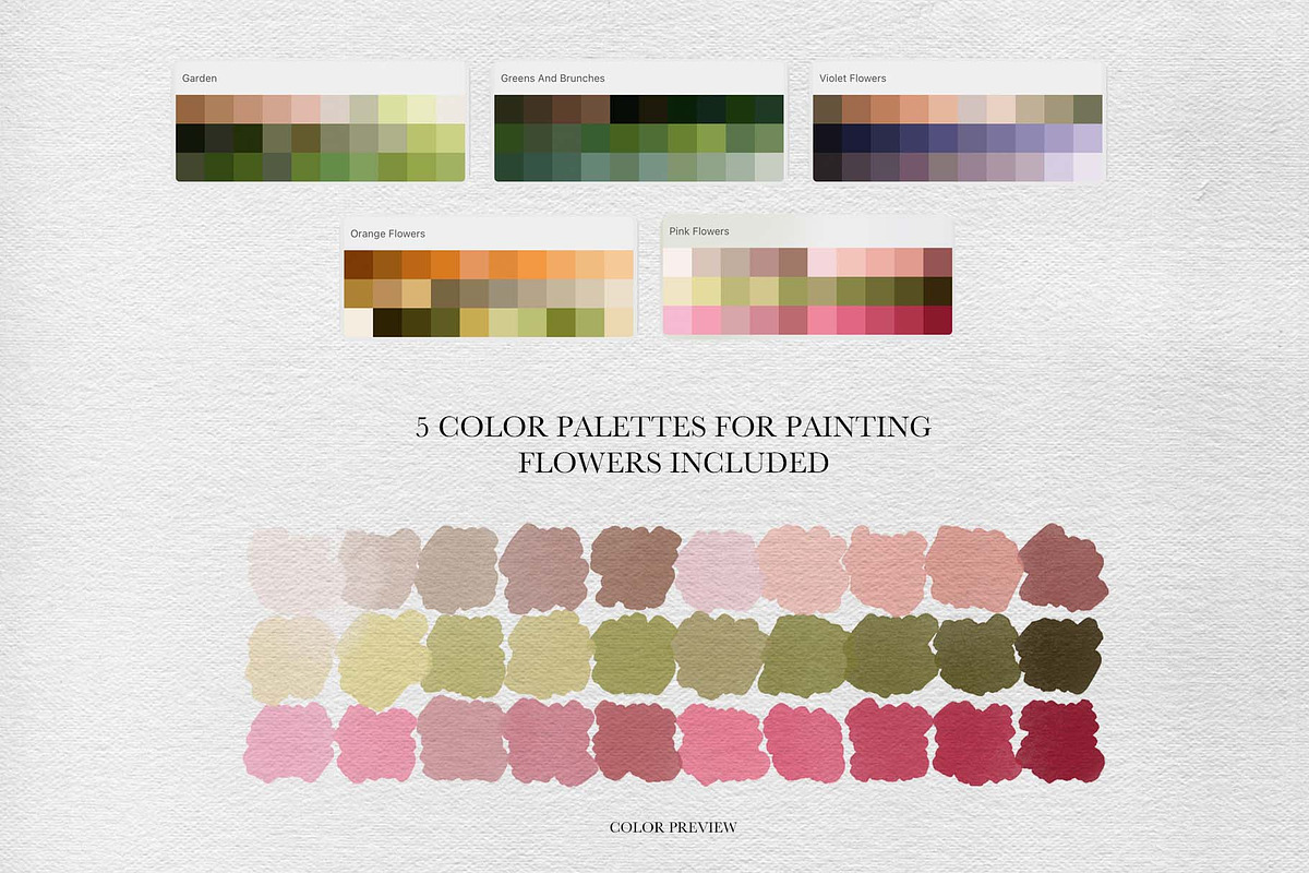 Watercolor brushes for Procreate, a Brush Add-On by Spark Studio Brushes (Photo 7 of 11)
