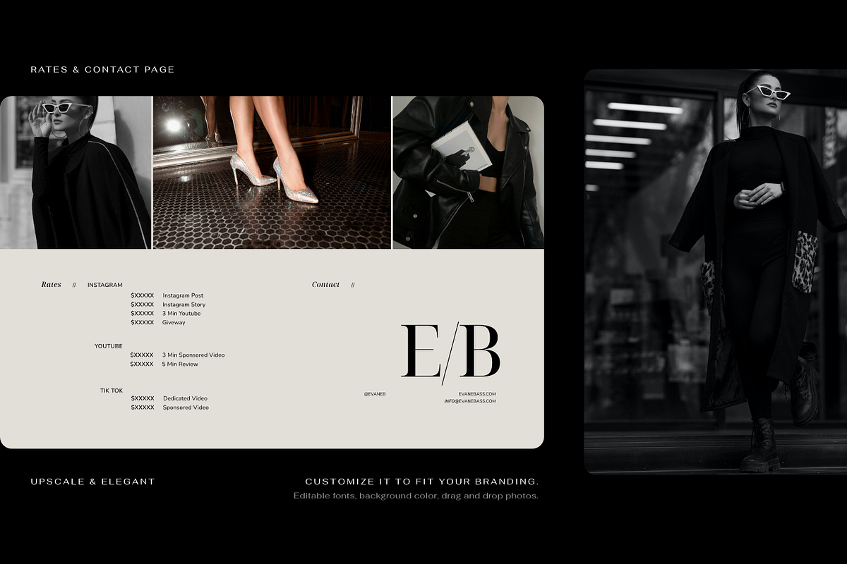 Editorial Media Kit Template Canva, a Presentation Template by Signture Muse Design (Photo 4 of 5)