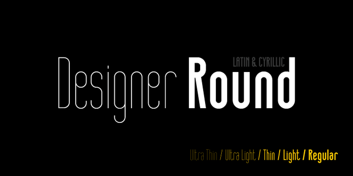 Designer RD, a Sans Serif Font by Kostic Type Foundry
