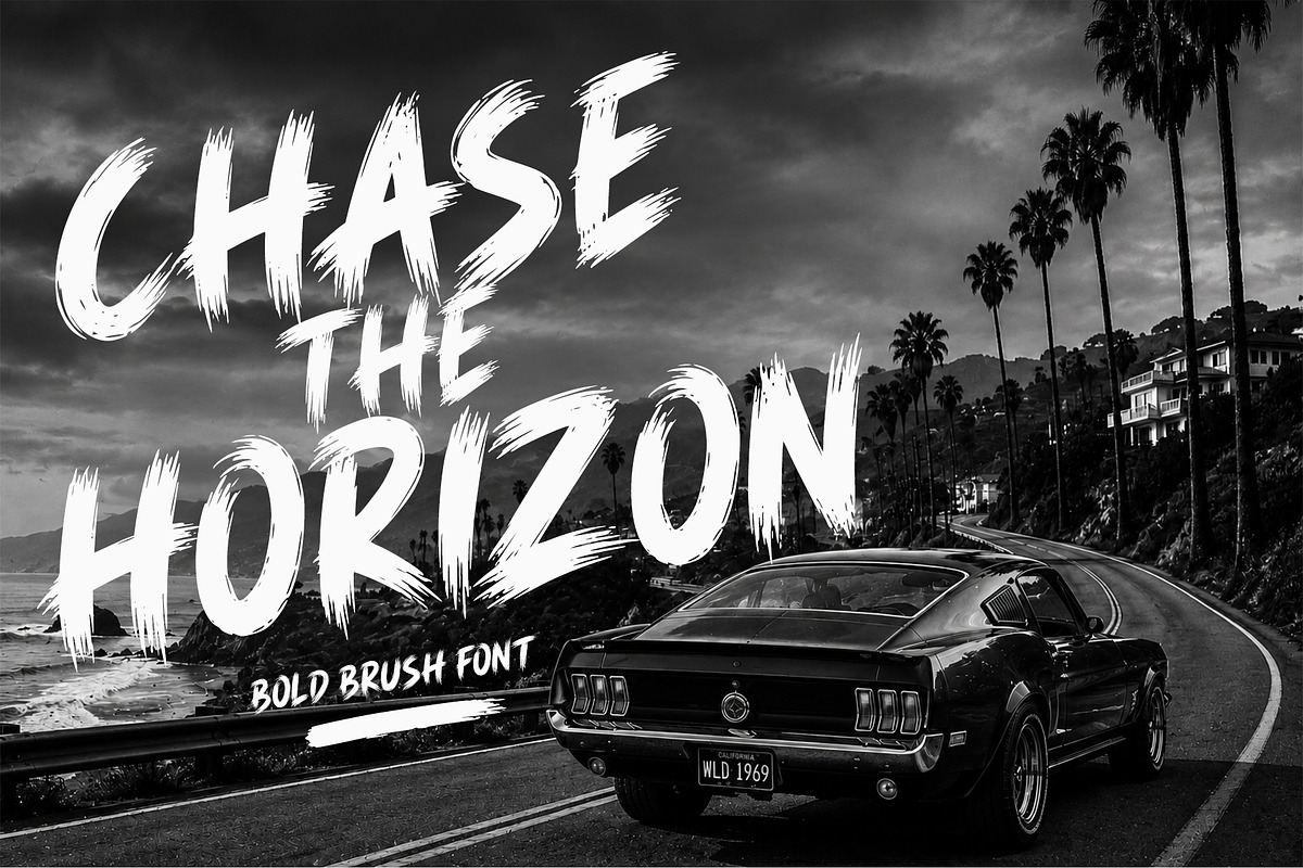 Savage Brush Font, a Handwritten Font by cocodesign (Photo 4 of 9)