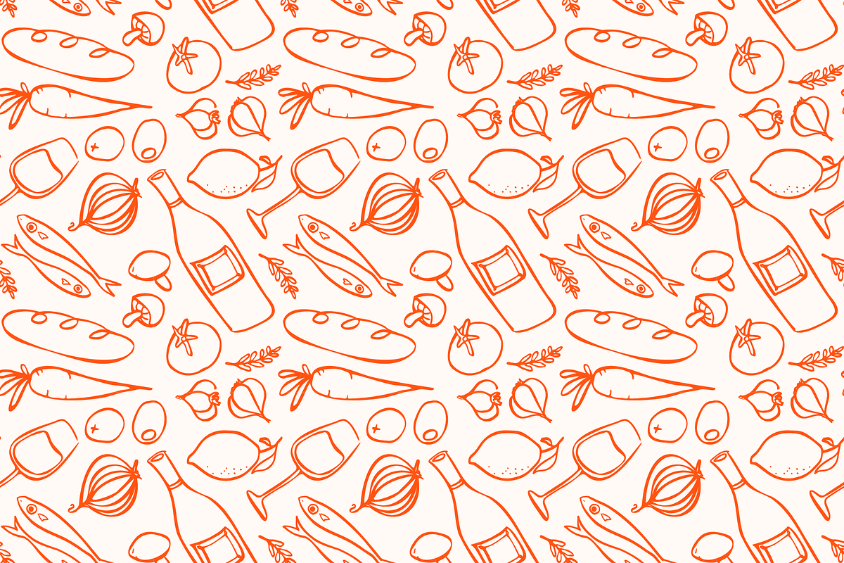Charming Italian Food Illustrations, an Illustration by studiokokomo (Photo 7 of 7)