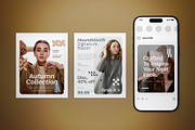Fashion Brand Social Media Post Pack, a Flyer Template by The Good Store (Thumbnail 2 of 4)