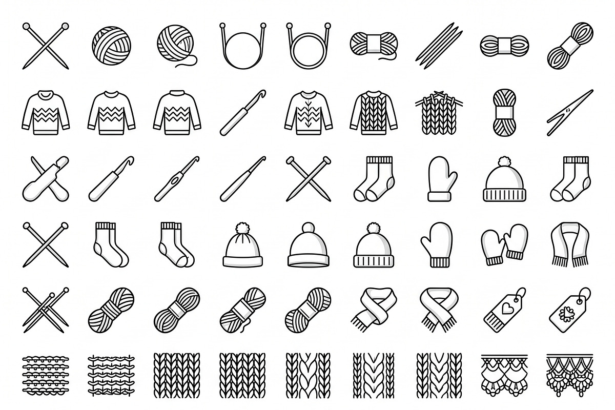 Bundles Tiny Hobby Outline Icons, an Outline Icon by adenpinkstore (Photo 8 of 16)