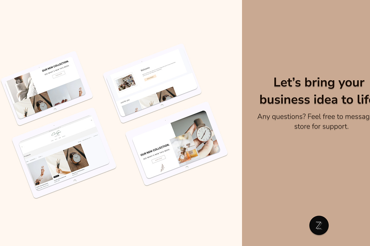 Cool Green Shopify 2.0 Theme, a HTML Template by Zqdo (Photo 9 of 9)