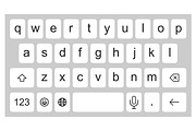 Smartphone keyboard, a Graphic by Volyk (Thumbnail 1 of 3)