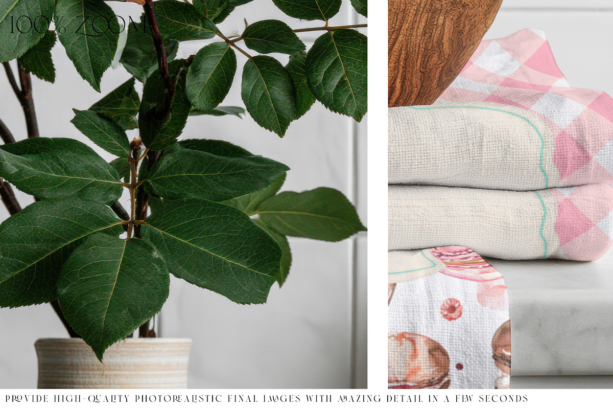 Kitchen Towel Mockups, a Household Mockup by mock-ups (Photo 15 of 15)