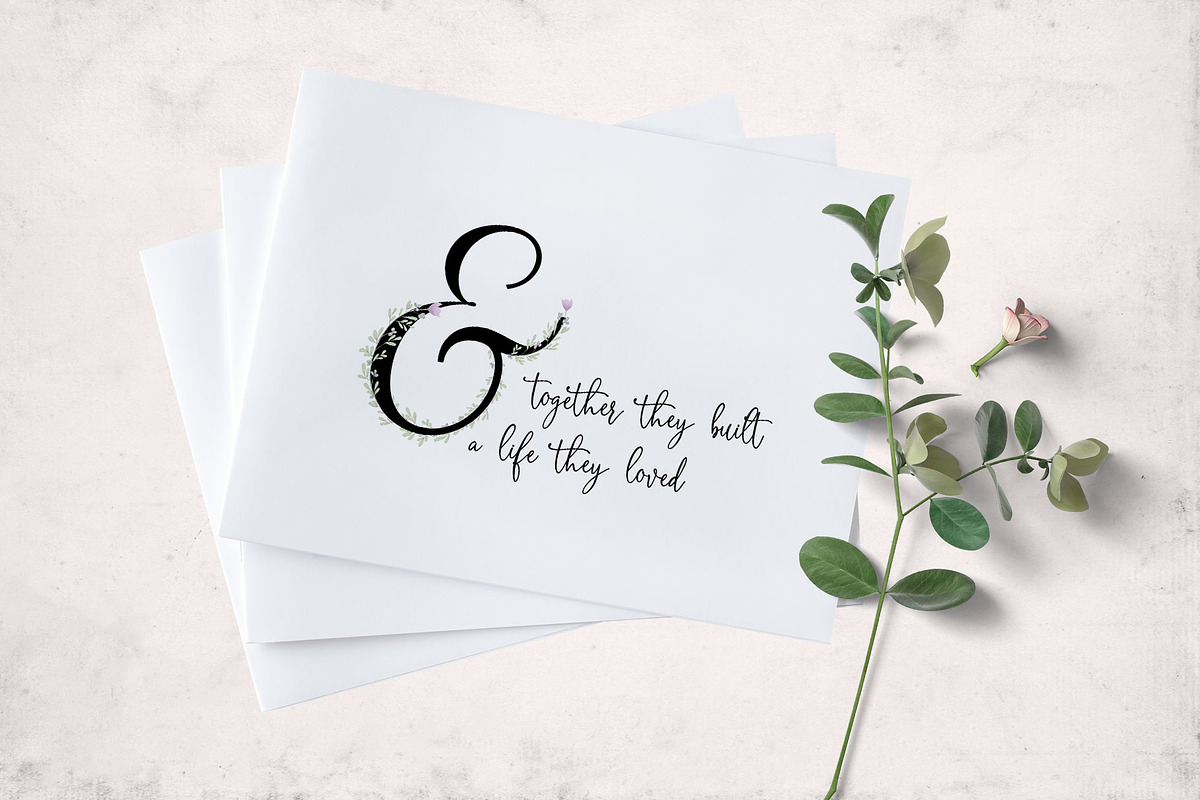 Ornate Ampersands, a Decorative Illustration by Maggie Stilwell Design (Photo 9 of 13)