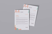 A4 Paper Mockup, an Advertising Mockup by Twins_studio926 (Thumbnail 3 of 5)