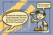 Odiodan a Comic Strip Font, a Handwritten Font by Rasiorise Studio (Thumbnail 2 of 12)