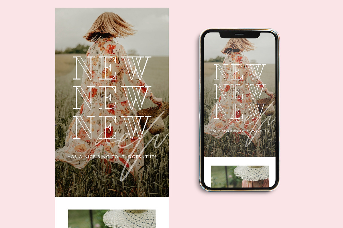 Bohemian Minimalist Email Template, an Email Template by KikiBunnyCreative (Photo 5 of 7)