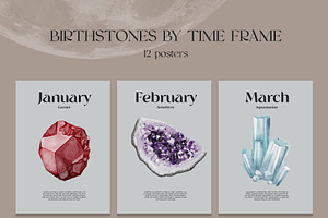 Birthstones & Moon Phases