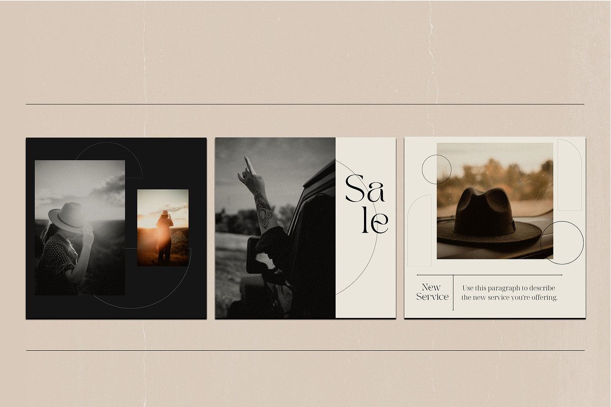Canva Instagram Templates, a Social Media Template by Wild Wander Collective (Photo 5 of 8)