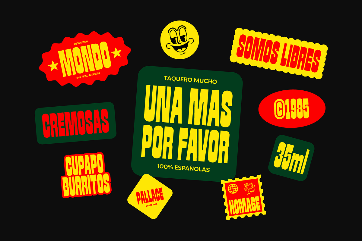 FBS Nacho Typeface, a Sans Serif Font by Febspace Studio (Photo 18 of 20)